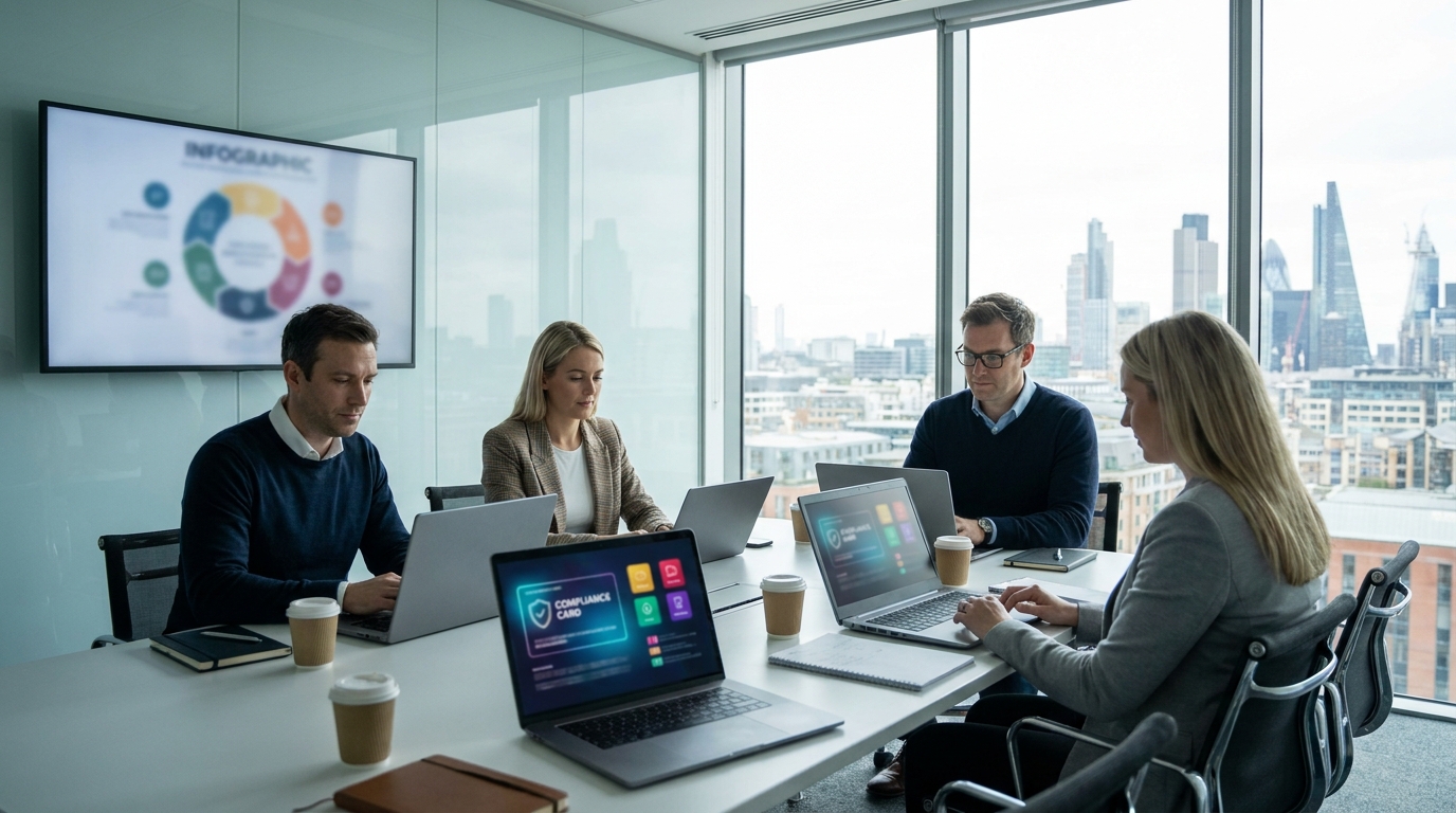 Bid team preparing AI due diligence evidence for a public sector tender response