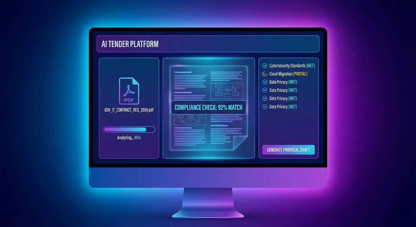 AI-powered tender writing platform for government IT contracts
