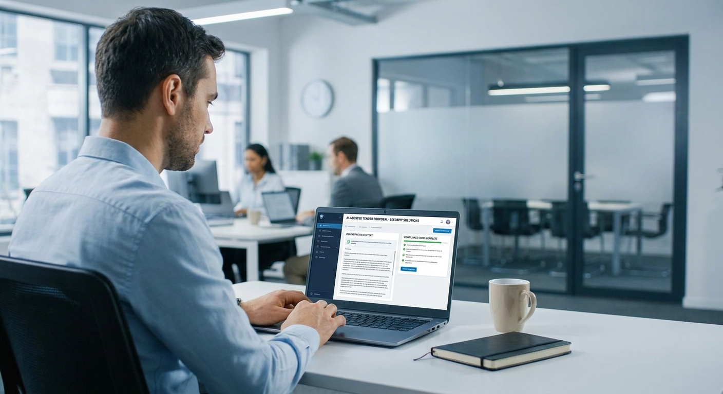 AI-powered bid writing for security services tenders