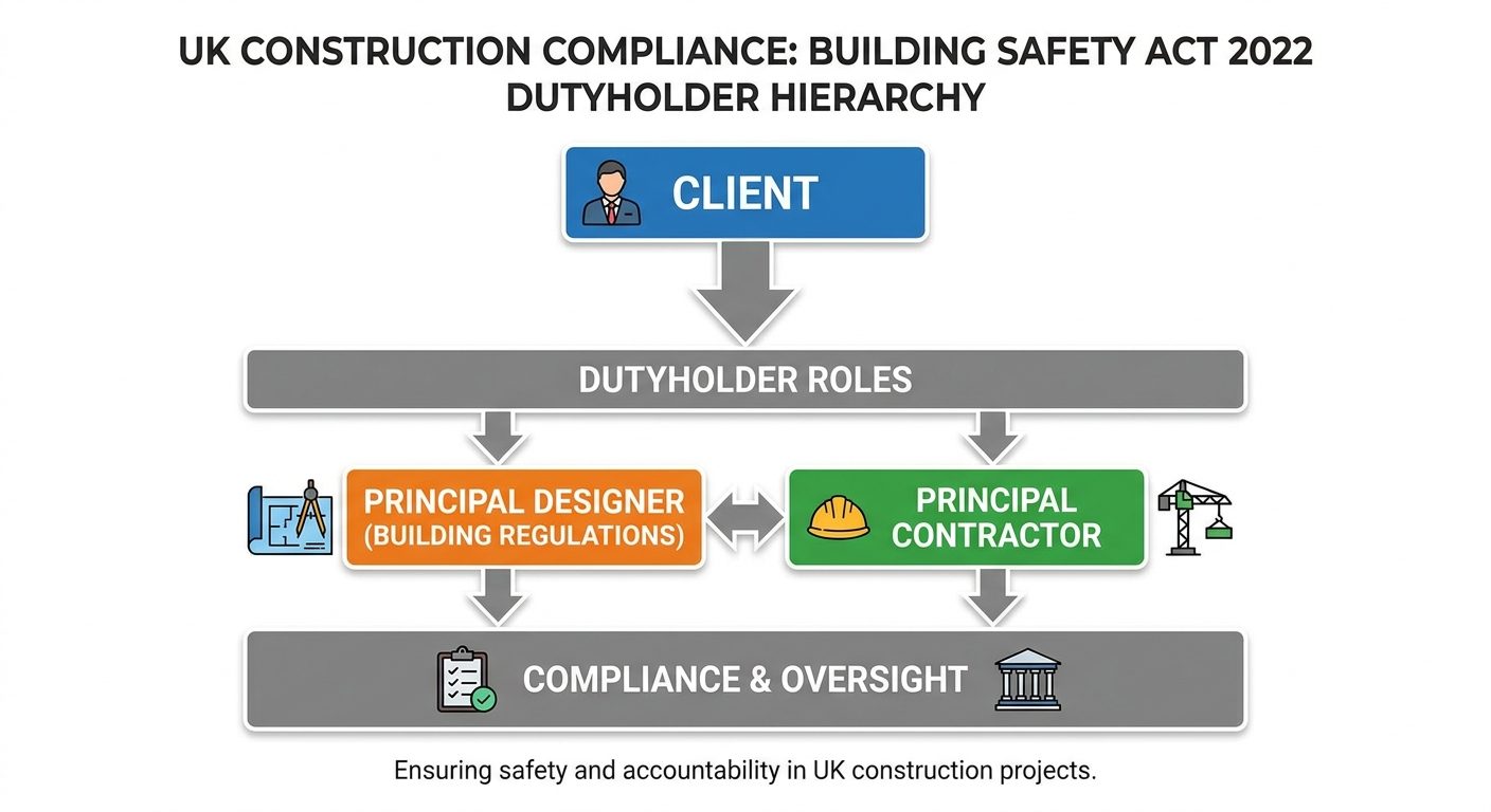 Building Safety Act dutyholder hierarchy
