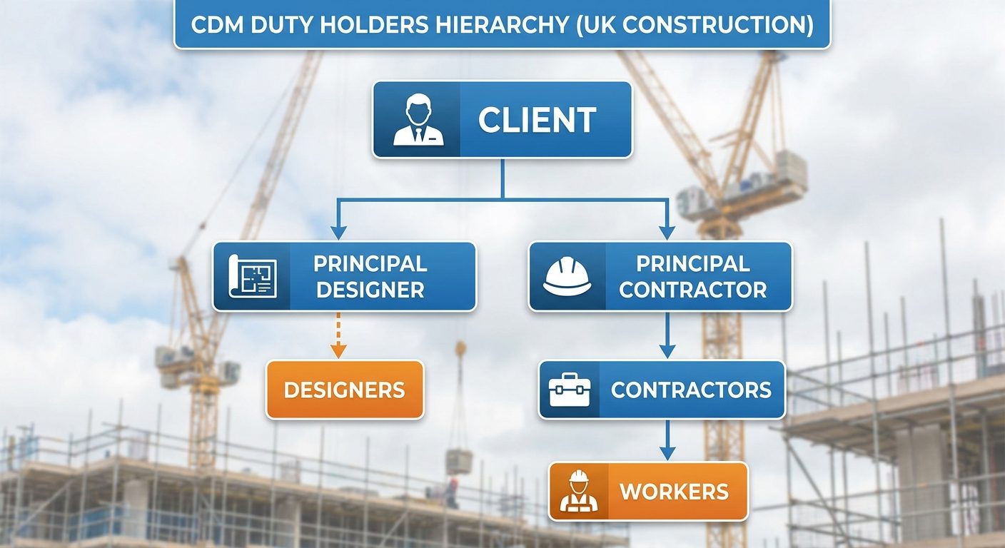 CDM duty holders hierarchy for construction tenders