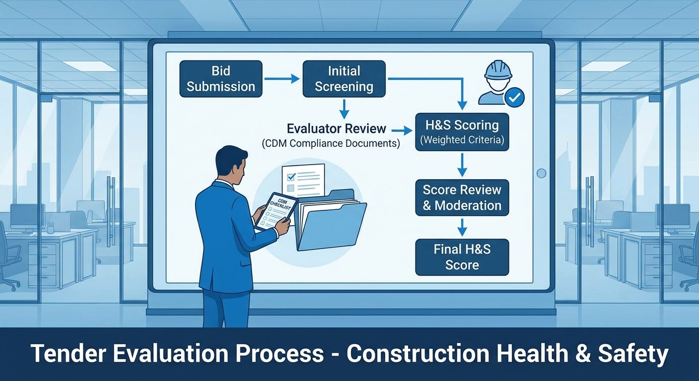 Tender evaluation scoring for health and safety