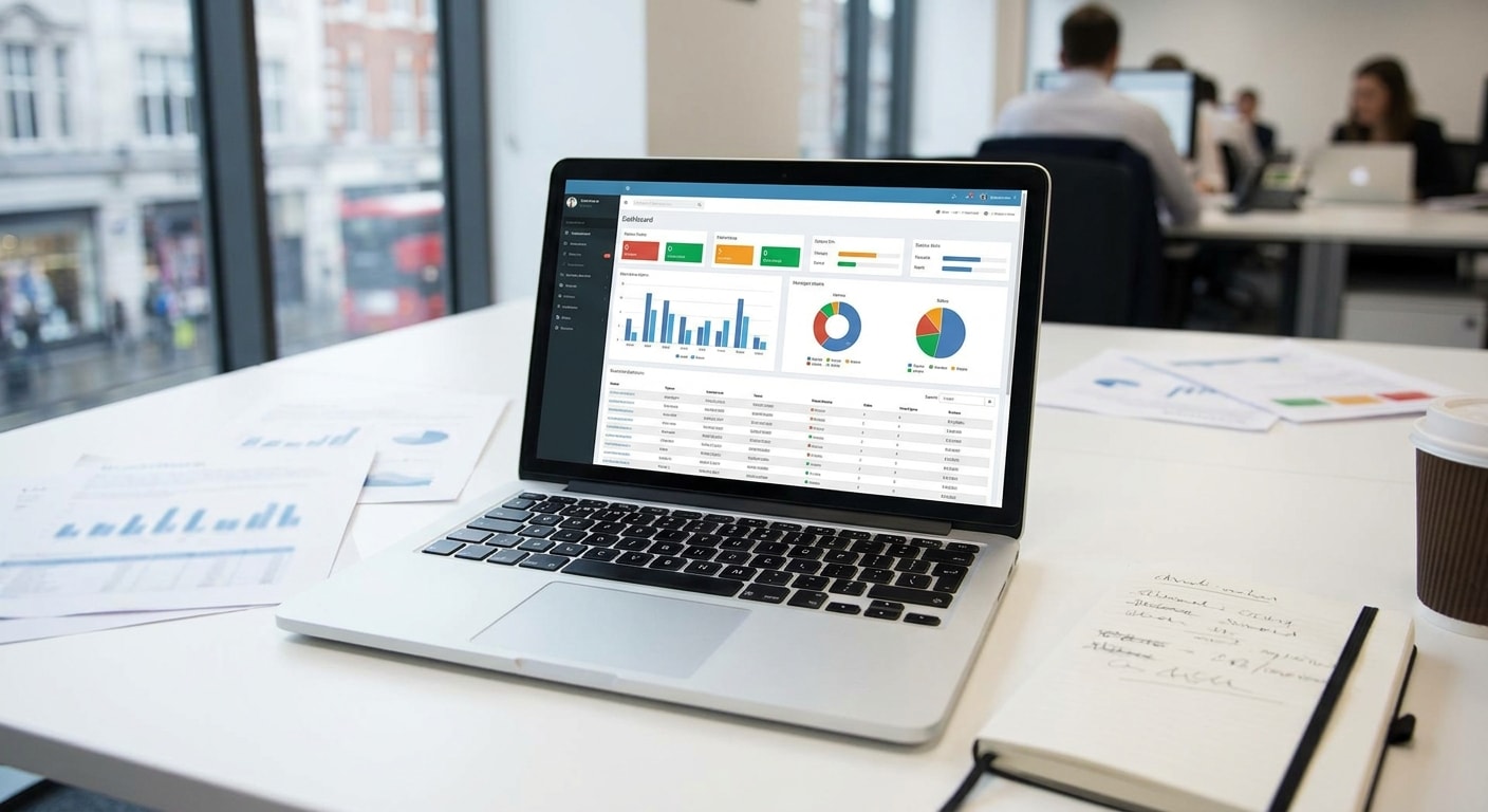 Example-style payment governance dashboard for supplier bid evidence and contract management reviews