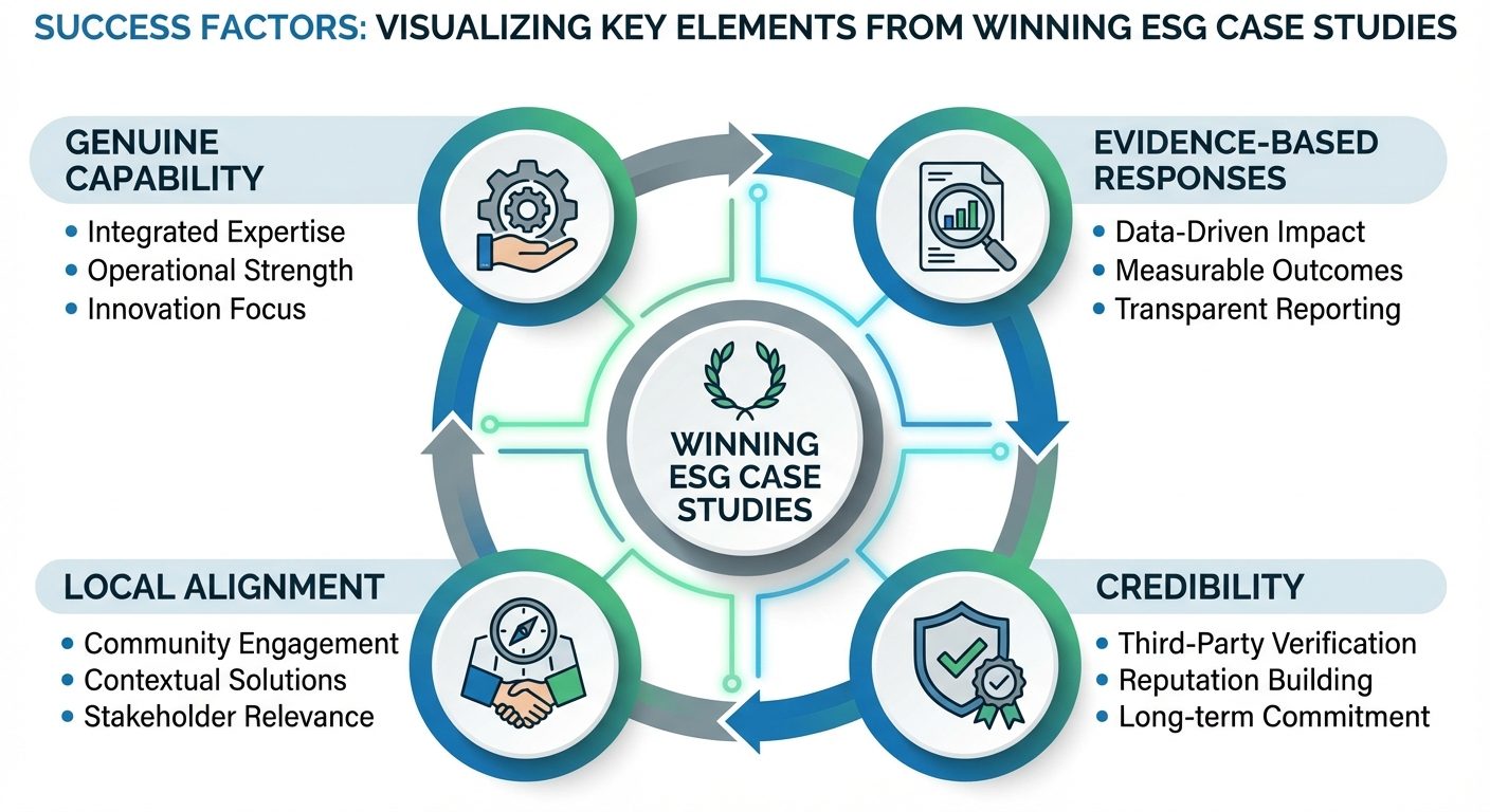 Success factors from ESG-winning case studies