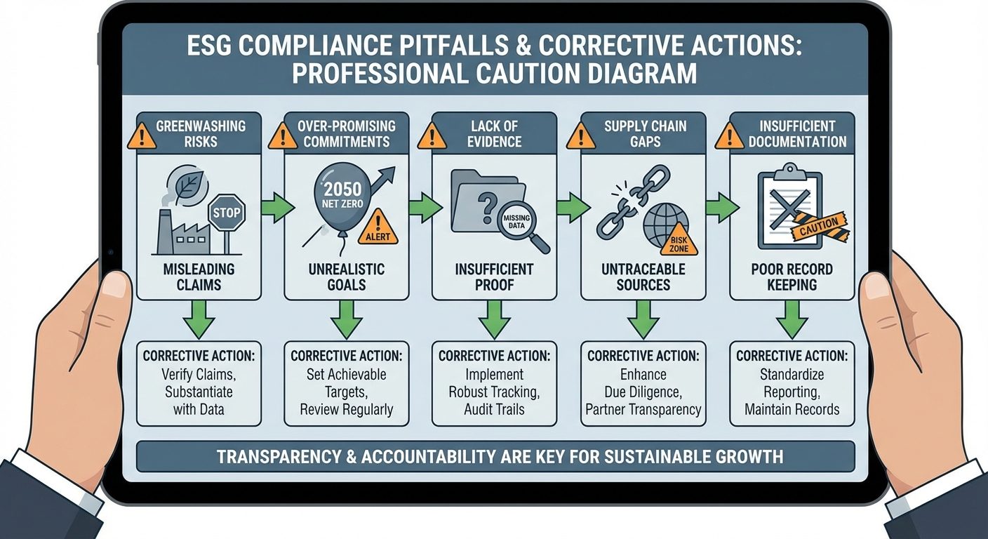 Common ESG compliance pitfalls