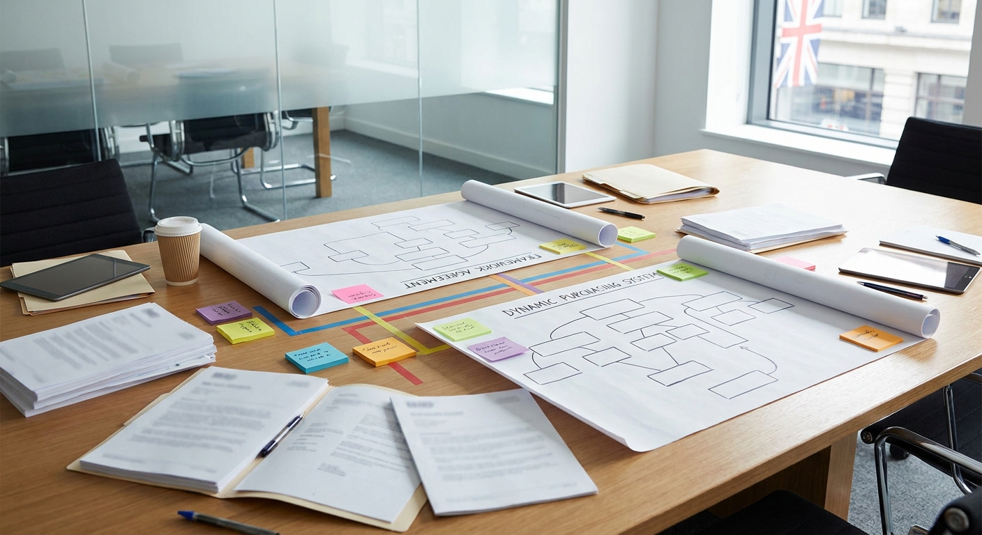 Comparison of framework and DPS routes for public sector suppliers