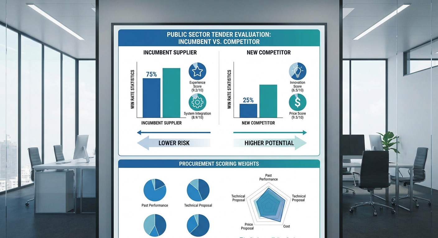 Incumbent advantage analysis chart