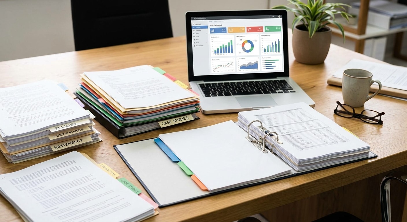 Open framework evidence pack for supplier qualification and tender writing