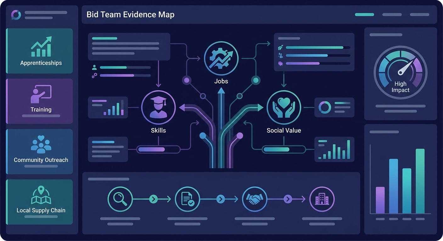 Jobs and skills social value evidence map for public sector tender responses