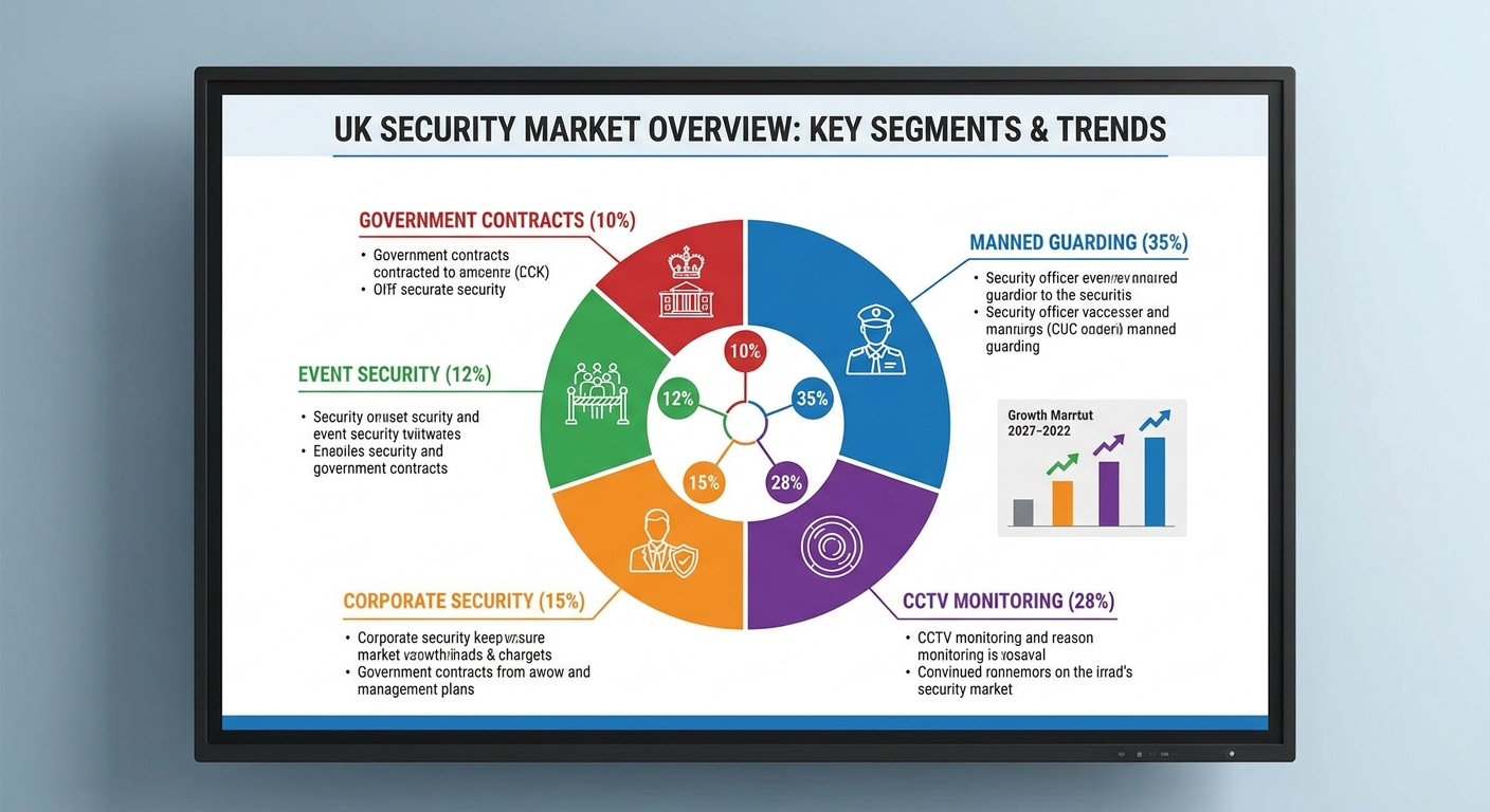 UK security services market segments overview