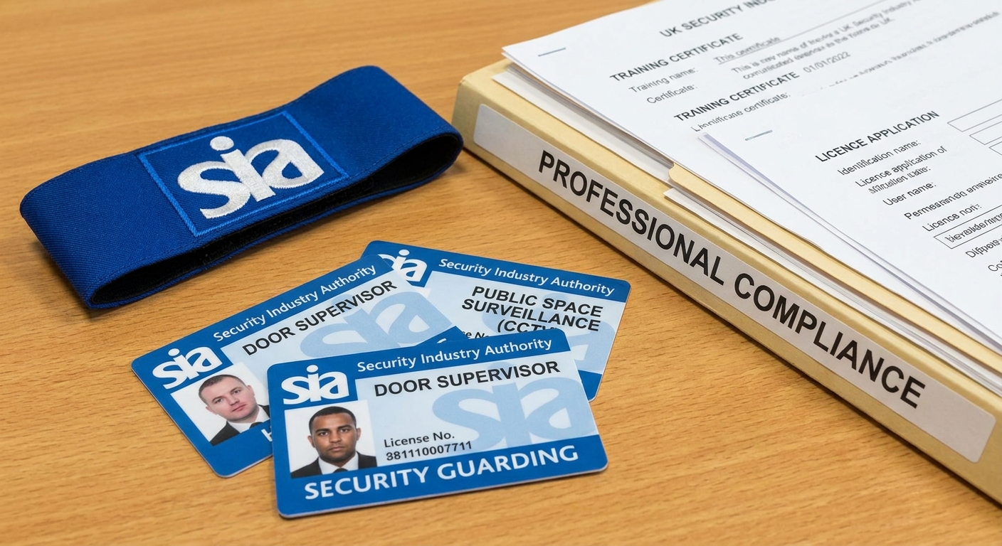 SIA licensing compliance for security tenders UK 2026