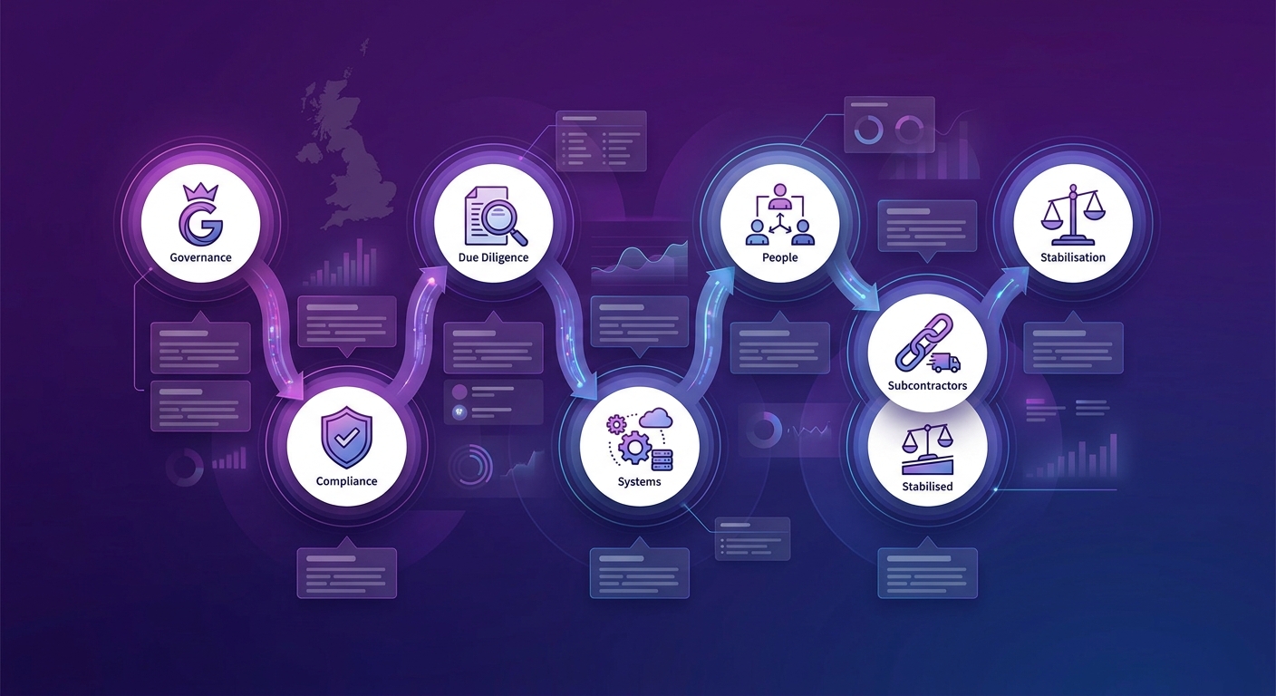 Seven-part supplier onboarding evidence model