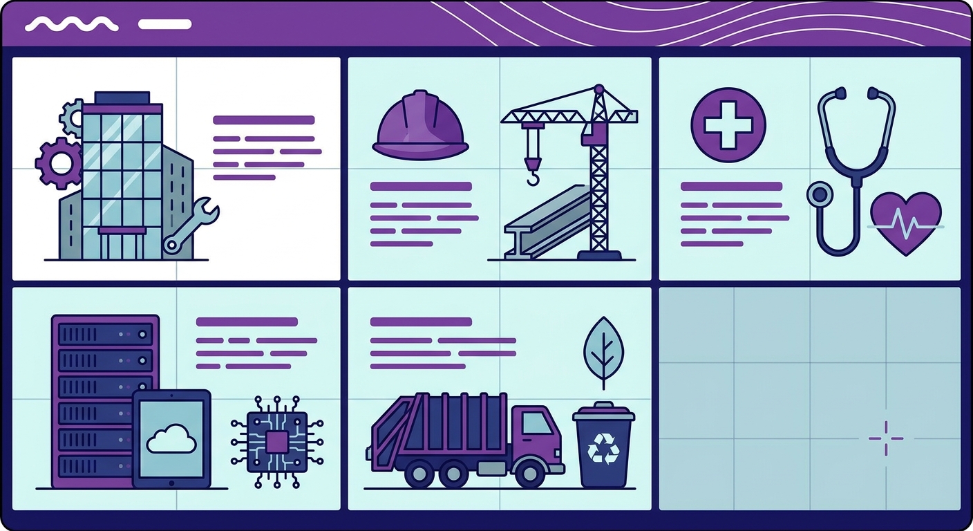 Sector-specific supplier onboarding evidence examples