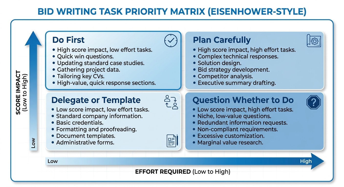 How to Prioritise Your Bid Workload Under a Tight Tender Deadline (2026 ...